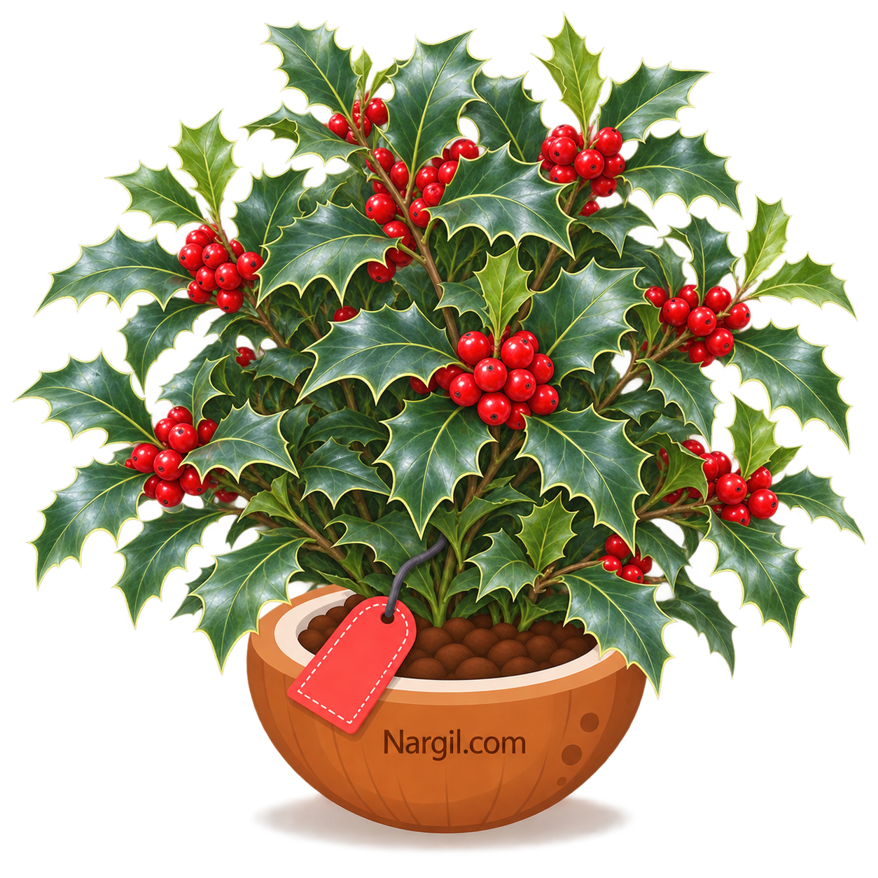 Nargil_Ilex Aquifolium